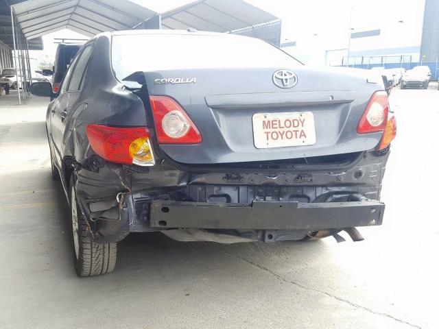 1NXBU40E19Z127230 - 2009 TOYOTA COROLLA BASE  photo 9