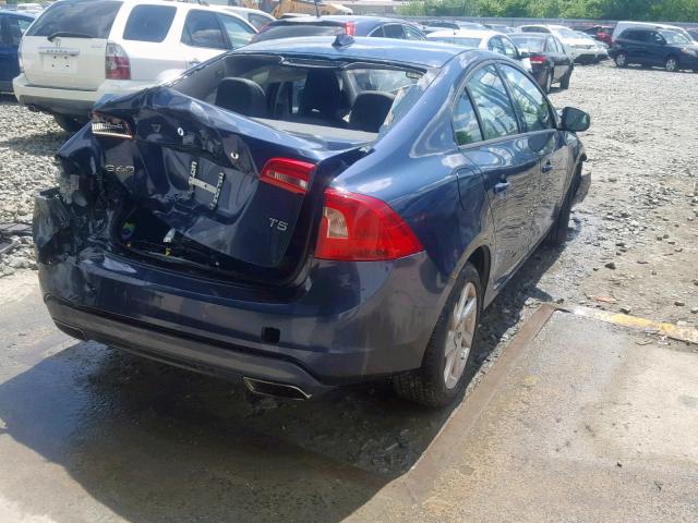 YV126MFJ5F2336250 - 2015 VOLVO S60 BLUE photo 4