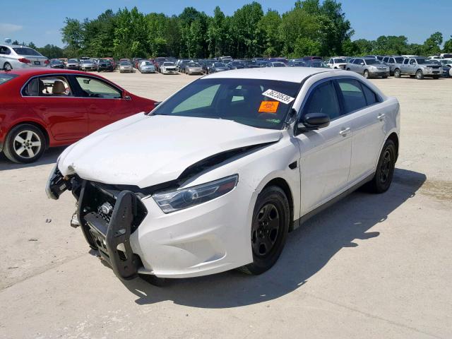 1FAHP2MK5GG128196 - 2016 FORD TAURUS POL WHITE photo 2