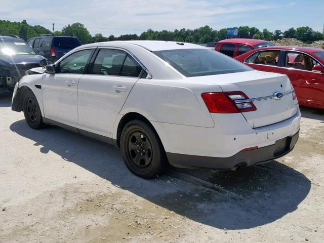 1FAHP2MK5GG128196 - 2016 FORD TAURUS POL WHITE photo 3