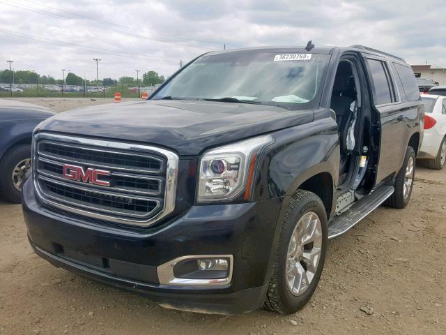 1GKS2HKC8FR203607 - 2015 GMC YUKON XL K BLACK photo 2