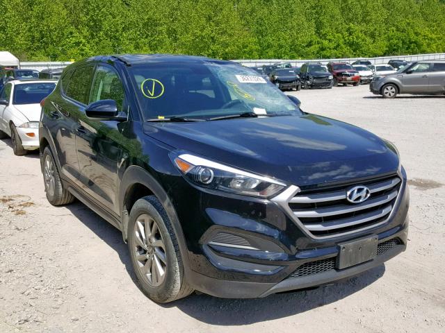 KM8J23A45HU340360 - 2017 HYUNDAI TUCSON SE BLACK photo 1