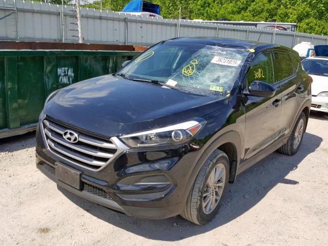 KM8J23A45HU340360 - 2017 HYUNDAI TUCSON SE BLACK photo 2