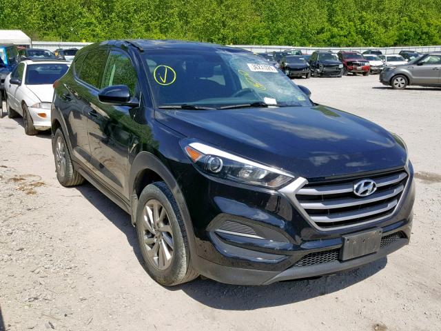 KM8J23A45HU340360 - 2017 HYUNDAI TUCSON SE BLACK photo 9