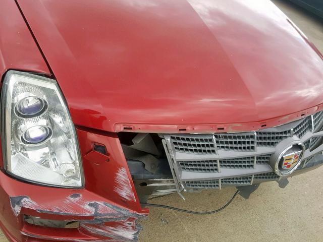 1G6DU6EV0A0149946 - 2010 CADILLAC STS RED photo 7