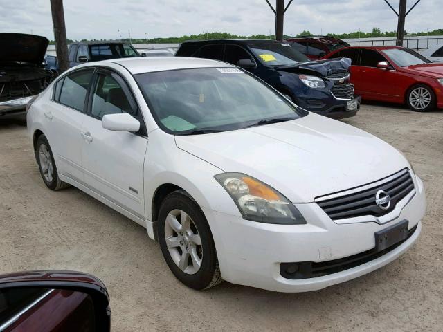 1N4CL21E59C138094 - 2009 NISSAN ALTIMA HYB WHITE photo 1