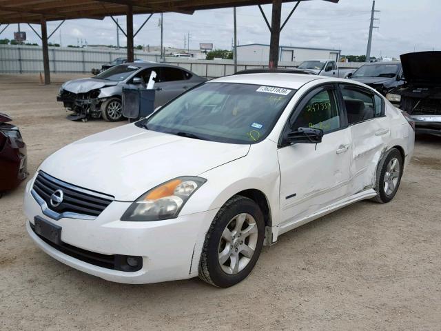 1N4CL21E59C138094 - 2009 NISSAN ALTIMA HYB WHITE photo 2