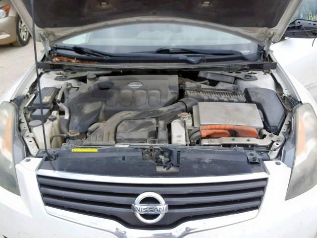 1N4CL21E59C138094 - 2009 NISSAN ALTIMA HYB WHITE photo 7