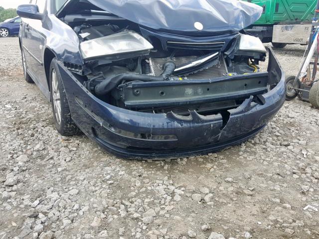 YS3FD49Y851057748 - 2005 SAAB 9-3 ARC BLACK photo 9