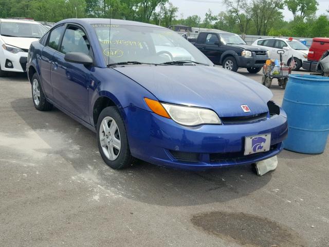 1G8AM15F76Z193998 - 2006 SATURN ION LEVEL BLUE photo 1