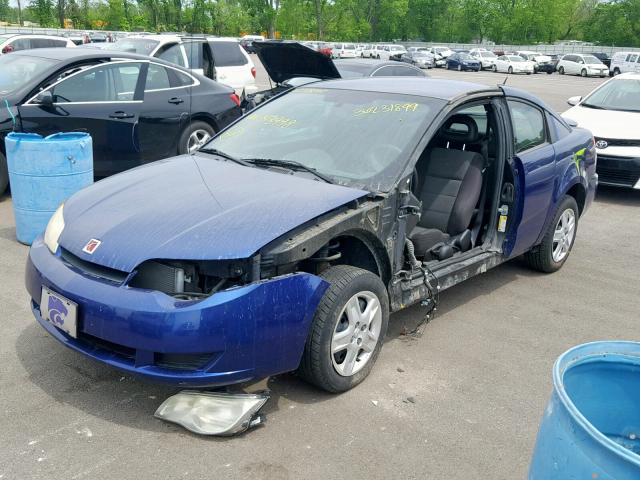1G8AM15F76Z193998 - 2006 SATURN ION LEVEL BLUE photo 2
