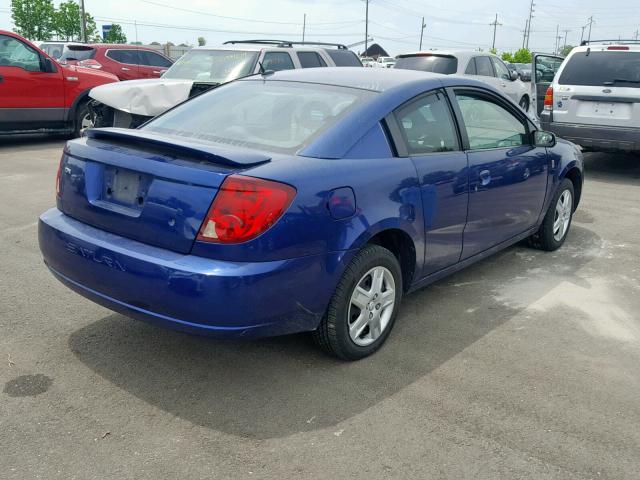 1G8AM15F76Z193998 - 2006 SATURN ION LEVEL BLUE photo 4