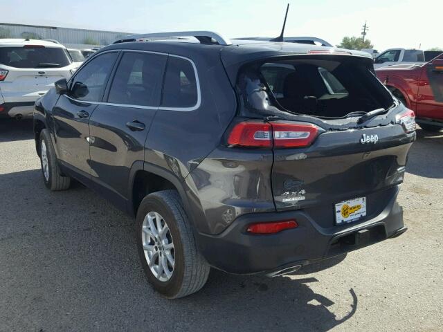 1C4PJMCS4GW130774 - 2016 JEEP CHEROKEE L CHARCOAL photo 3