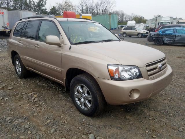 JTEEP21A140017394 - 2004 TOYOTA HIGHLANDER  photo 1