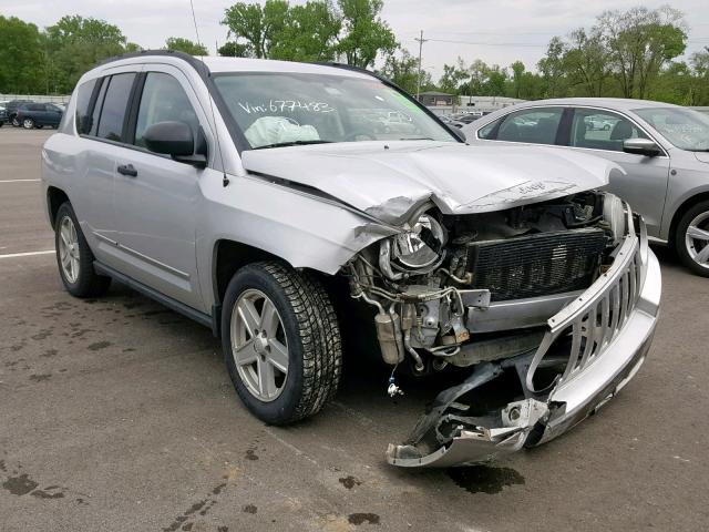 1J8FF47WX8D677483 - 2008 JEEP COMPASS SP Күміс фото 1