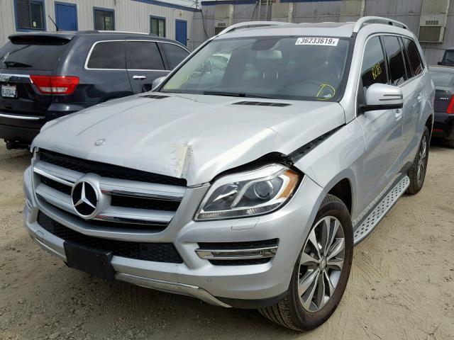 4JGDF7CE9DA203755 - 2013 MERCEDES-BENZ GL 450 4MA SILVER photo 2