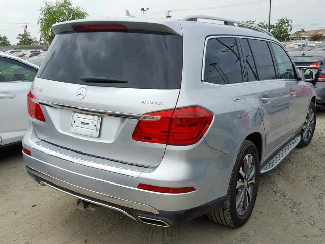 4JGDF7CE9DA203755 - 2013 MERCEDES-BENZ GL 450 4MA SILVER photo 4