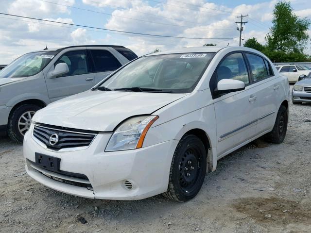 3N1AB6AP8AL690827 - 2010 NISSAN SENTRA 2.0 WHITE photo 2