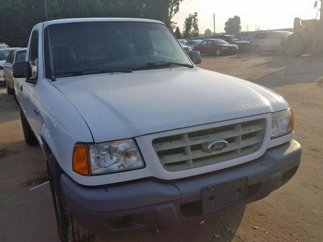 1FTYR10D62TA75806 - 2002 FORD RANGER WHITE photo 1