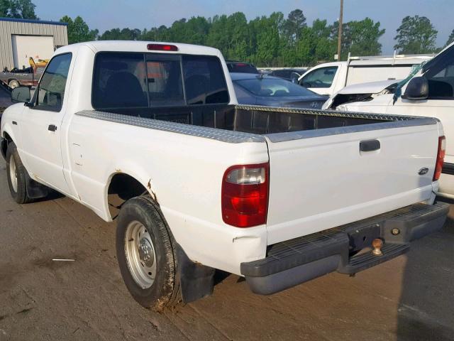 1FTYR10D62TA75806 - 2002 FORD RANGER WHITE photo 3