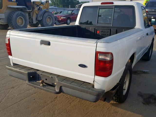 1FTYR10D62TA75806 - 2002 FORD RANGER WHITE photo 4