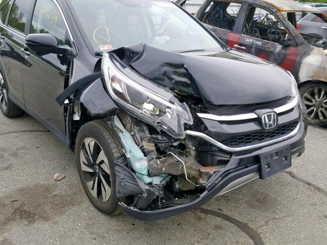 5J6RM4H98GL034728 - 2016 HONDA CR-V TOURI BLACK photo 9