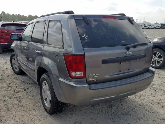 1J8GR48K47C581053 - 2007 JEEP GRAND CHER GRAY photo 3