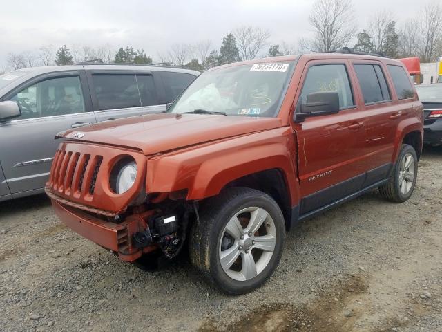 1C4NJPFA5CD673570 - 2012 JEEP PATRIOT LATITUDE  photo 2