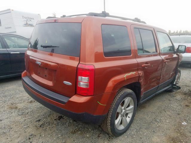 1C4NJPFA5CD673570 - 2012 JEEP PATRIOT LATITUDE  photo 4