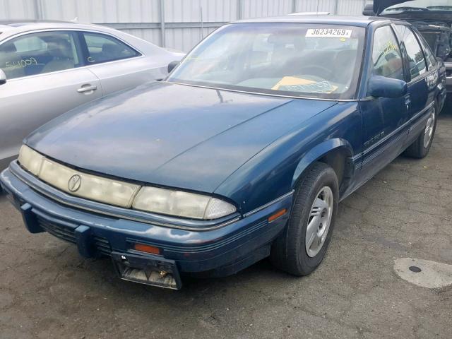1G2WJ52M1RF272933 - 1994 PONTIAC GRAND PRIX 绿色 照片 2