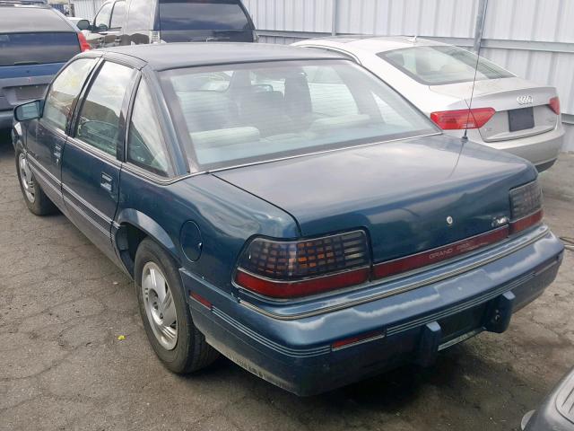 1G2WJ52M1RF272933 - 1994 PONTIAC GRAND PRIX 绿色 照片 3
