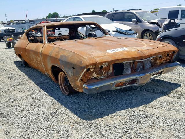 136379Z306635 - 1969 CHEVROLET CHEVELL SS BURN photo 1