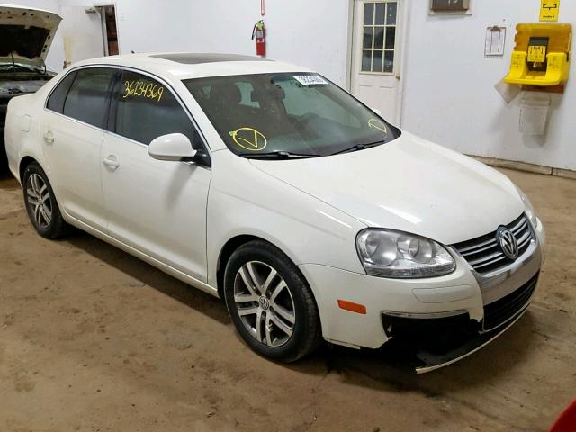 3VWST71K26M842687 - 2006 VOLKSWAGEN JETTA TDI WHITE photo 1