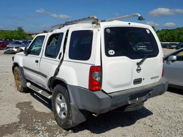 5N1ED28T84C642048 - 2004 NISSAN XTERRA XE WHITE photo 3