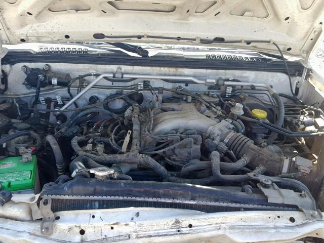 5N1ED28T84C642048 - 2004 NISSAN XTERRA XE WHITE photo 7