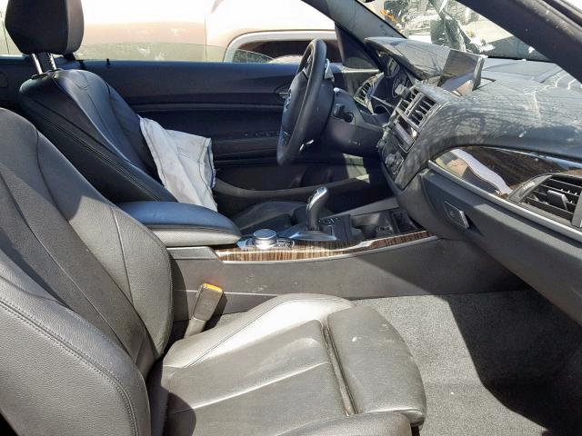 WBA2K9C35HV647311 - 2017 BMW 230I GRAY photo 5