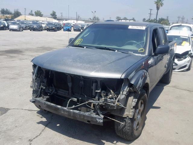 1N6AD09U27C460121 - 2007 NISSAN FRONTIER C CHARCOAL photo 2