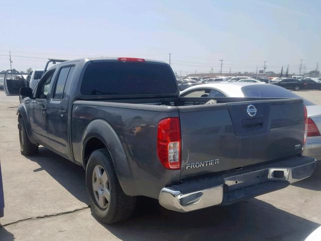 1N6AD09U27C460121 - 2007 NISSAN FRONTIER C CHARCOAL photo 3