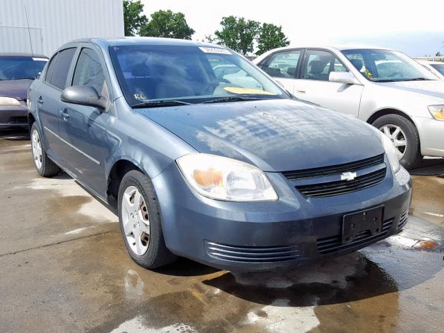 1G1AK52F157570965 - 2005 CHEVROLET COBALT BLUE photo 1