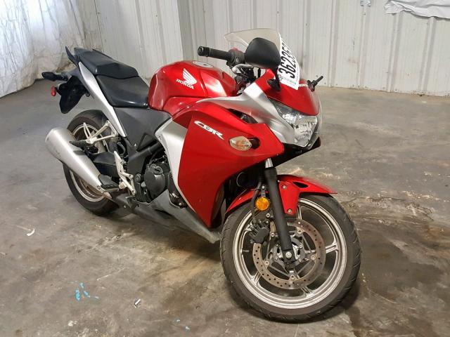 MLHMC4116B5001213 - 2011 HONDA CBR250 R RED photo 1