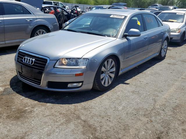 WAUMV94E89N006946 - 2009 AUDI A8 L QUATT GRAY photo 2