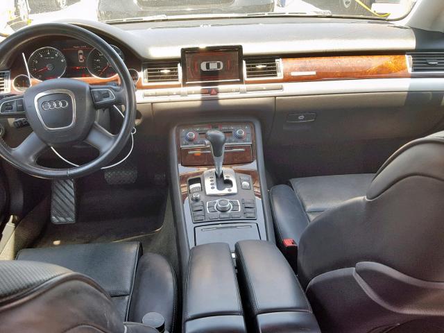 WAUMV94E89N006946 - 2009 AUDI A8 L QUATT GRAY photo 9