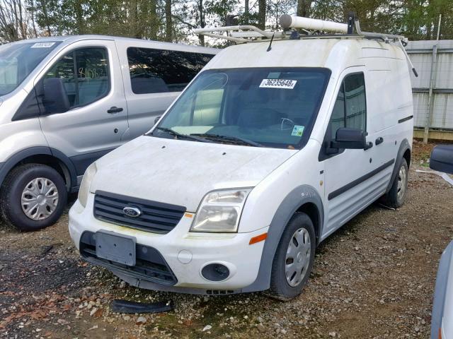 NM0LS7BN9DT135455 - 2013 FORD TRANSIT CO WHITE photo 2