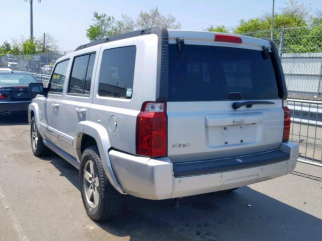1J8HG48KX6C273877 - 2006 JEEP COMMANDER 银色 照片 3