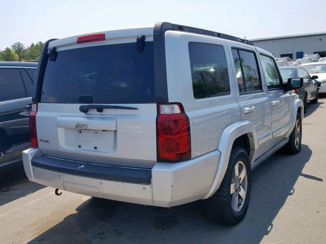 1J8HG48KX6C273877 - 2006 JEEP COMMANDER 银色 照片 4