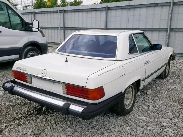 10704412056303 - 1979 MERCEDES-BENZ 450 SL WHITE photo 4