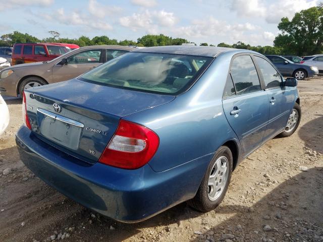 4T1BF32K52U539891 - 2002 TOYOTA CAMRY LE  photo 4