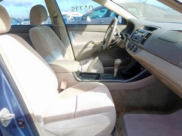 4T1BF32K52U539891 - 2002 TOYOTA CAMRY LE  photo 5