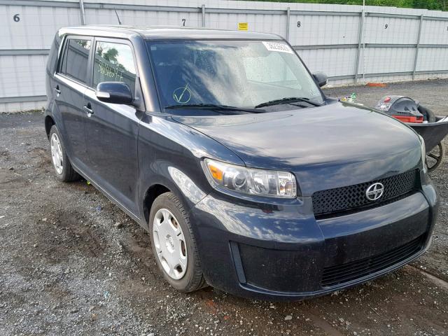 JTLKE50EX91067266 - 2009 TOYOTA SCION XB BLACK photo 1