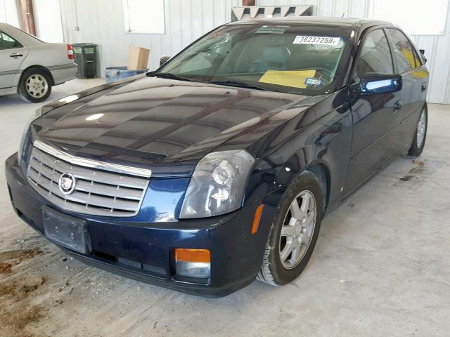 1G6DP577960138757 - 2006 CADILLAC CTS HI FEA BLUE photo 2